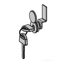 ALUTECH BV-5.15-AL: Замок с ключами для шлагбаума BV-5 фотография