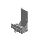 ALUTECH:401232800 - Кронштейн роликовый нижний  RBI-40.110DL фотография