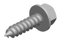 ALUTECH:408010000 - Винт самонарезающий 6,3х25  6,3x25S-SS фотография