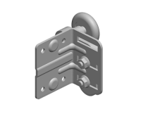 ALUTECH:402601400 - Кронштейн роликовый верхний  RBI-40.126L фотография