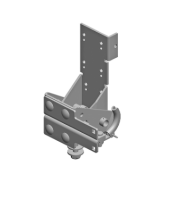 ALUTECH:401232600 - Кронштейн роликовый нижний  RBI-40.110L фотография