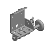 ALUTECH:401232300 - Кронштейн роликовый нижний  RBT-100R фотография