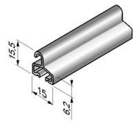 ALUTECH ES/77: Профиль концевой ES/77 (цв. 215) фотография