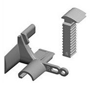 ALUTECH GD9/W: Устройство направляющее GD9/W (цв. 115) фотография