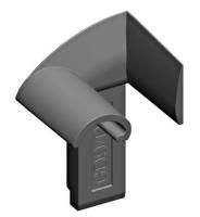 ALUTECH GD9/D: Устройство направляющее GD9/D (цв. 110) фотография