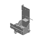 ALUTECH:401234400 - Кронштейн роликовый нижний  RBI-40.120DL фотография
