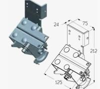 ALUTECH:  401234700 - Кронштейн нижний  RBI446L-ACC фотография