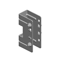 ALUTECH:  403431800 - Кронштейн промежуточный  IB-4509 фотография