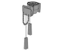 ALUTECH TR400.05-F: Узел аварийного подъема цепью фотография