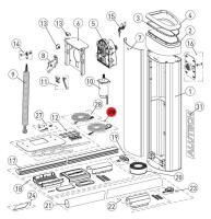 ALUTECH BV-5.29-AL6: Кабель выключателей для шлагбаума BV-5 фотография