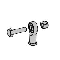 ALUTECH BV-5.14-AL: Шарнир в комплекте для шлагбаума BV-5 фотография