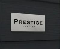 ALUTECH:706000002 - Наклейка на ворота Prestige (серебро)  R7020421 фотография
