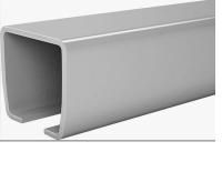 Балка направляющая (профиль, шина, рельс) 8 метров 94x85x5 мм SG.02.002.A для откатных (сдвижных) ворот, неоцинкованная ALUTECH фотография