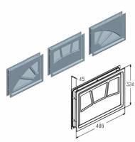 ALUTECH:401981300 - Комплект вставок светопрозрачных декоративных Sunburst 3  W042-BR фотография