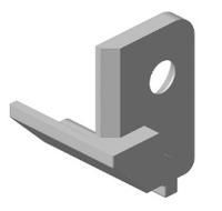 ALUTECH:401710400 - Заглушка нижняя  WD01L-BR фотография