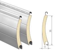 ALUTECH PD/55mN: Профиль роллетный роликовой прокатки PD/55mN (цв. 108) фотография