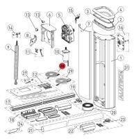 ALUTECH BV-5.28-AL: Кабель подсветки для шлагбаума BV-5 фотография