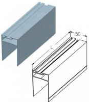 ALUTECH: 401420100 - Профиль воротный  PRD02-6290 фотография