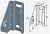 ALUTECH: 403410100 - Кронштейн правый  PB-68R фотография