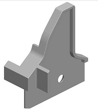 ALUTECH:401715300 - Заглушка  WD-40.22L-GR фотография